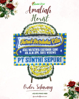 Papan Bunga Duka di Kabandungan