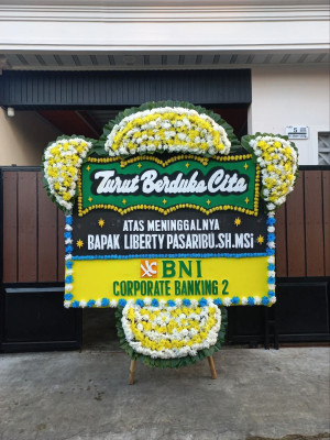 Papan Bunga Duka di Kabandungan
