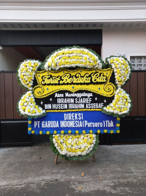 Papan Bunga Duka di Kabandungan