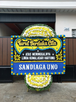 Papan Bunga Duka di Kabandungan